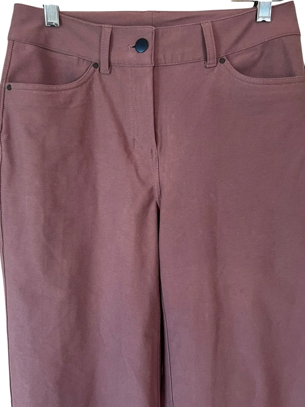 Lululemon City Sleek 5 Pocket Wide-Leg High-Rise Pant Utilitech Roasted Brown